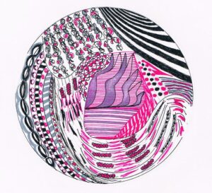 Centering Mandalla Pink