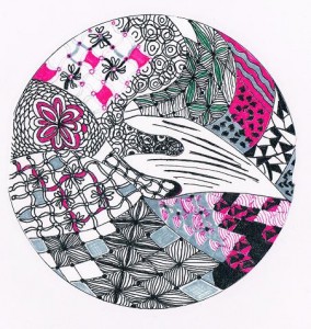 Mandalla Pink by Mandy Cruickshank